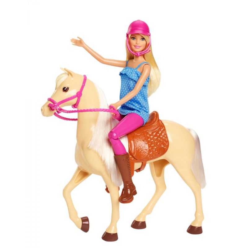 Photo 1 of Barbie Doll and Horse
