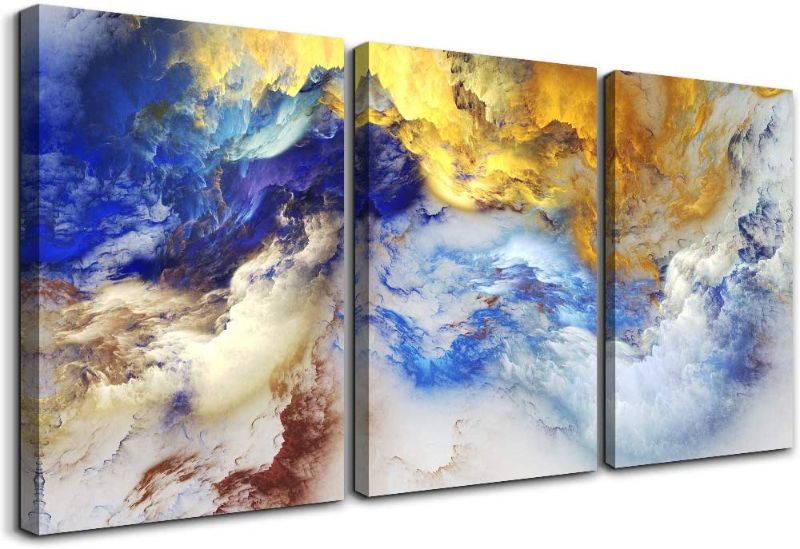 Photo 1 of abstract Wall Art for Living Room office Wall Artworks Bedroom Decoration, 3 piece 