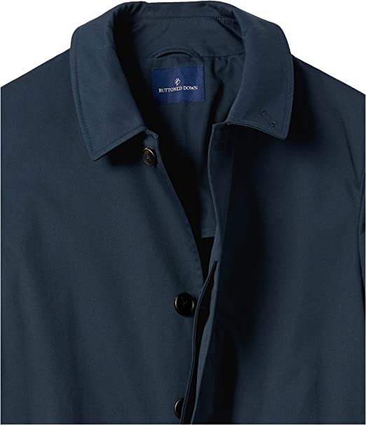Photo 4 of Buttoned Down Men's Cotton-Blend Car Coat
SIZE 42 SHORT, NAVY