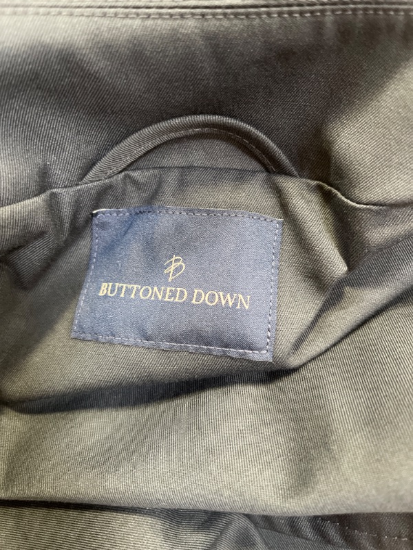 Photo 8 of Buttoned Down Men's Cotton-Blend Car Coat
SIZE 42 SHORT, NAVY