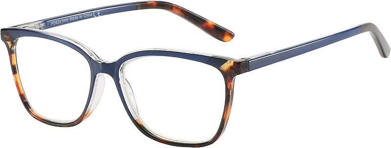 Photo 1 of ZENOTTIC Anti Blue Light Glasses Blue Light Blocking Reading Glasses Stylish Leopard Glasses Anti Eyestrain for Women
