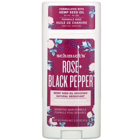 Photo 1 of 3 COUNT Schmidt's Rose + Black Pepper Deodorant