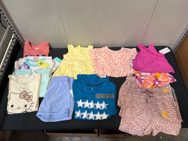Photo 1 of Children's Clothes- Boy's Girl's Baby. 12 Items