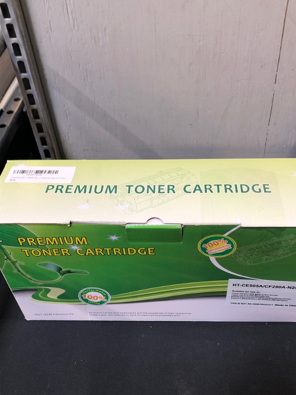 Photo 2 of 1 PCK BLACK COMPATIBLE TONER CARTRIDGE REPLACEMENT FOR HP PRO 400 