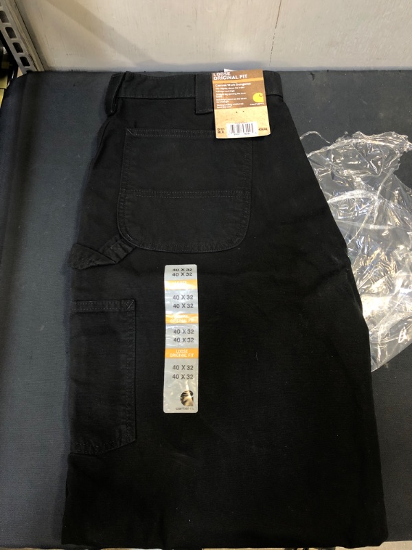 Photo 2 of Carhartt B151 Canvas Work Dungarees - Black
SIZE 40 X 32