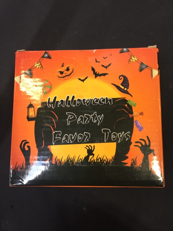 Photo 2 of 101 Bulk Halloween Party Toys for Kids, Halloween Goody Bag Fillers, Party Supplies, Sensory Toys for Anxiety, Classroom Favors, Gifts for 9 10 11 12 13 Year Olds
