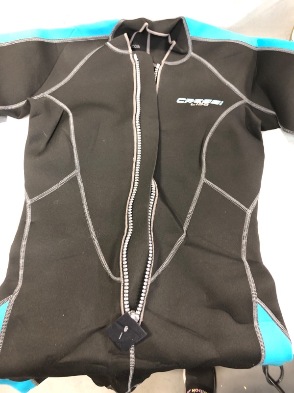 Photo 2 of Cressi Lido Short, Black/Aquamarine, 5/XL