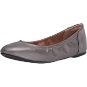 Photo 1 of Amazon Essentials Women's Belice Ballet Flat, Brown, 11