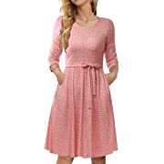 Photo 1 of CHARMYI Tshirt Dresses for Women Casual Fall Dresses for Women 3/4