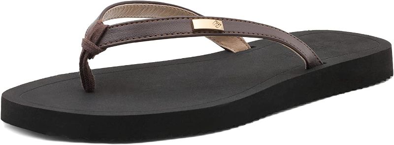 Photo 1 of DREAM PAIRS Flip Flops for Women Summer Lightweight Casual Sandals Comfortable EVA Thong Non Slip Flat Slippers Indoor Outdoor Beach Vacation Swimming Shoes 11