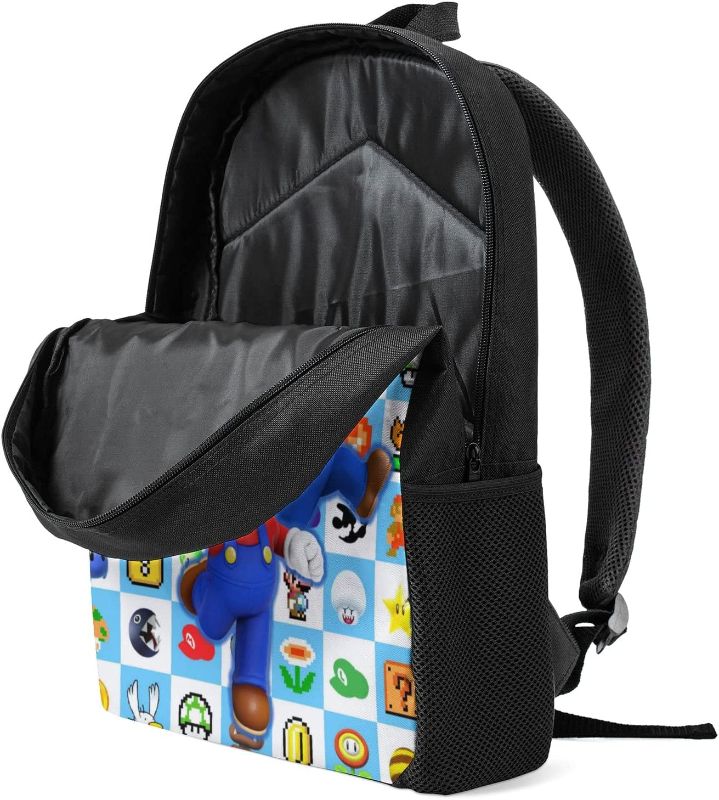 Photo 1 of 17IN Fashion Cartoon Backpack Lightweight Travel Casual Daypack 3D Printed Bookbag Adjustable Shoulder Bag S3
