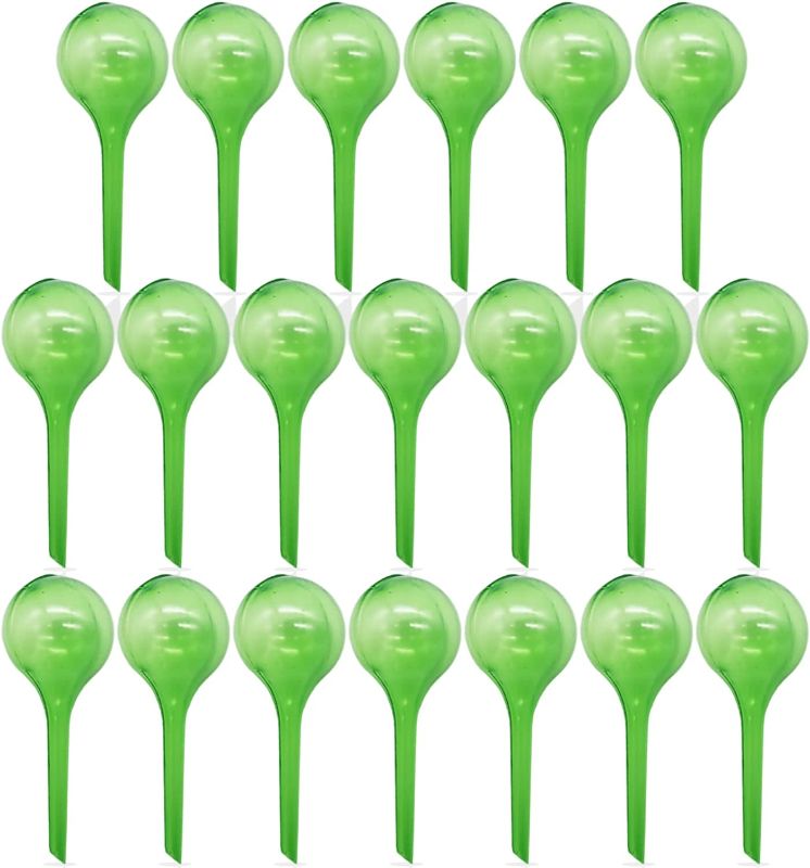 Photo 1 of 20 Pcs Clear Plant Watering Bulbs,Plastic Self-Watering Bulbs,Mini Automatic Watering Globes for Indoor Outdoor Plants,Flowers
-SEALED BOX-