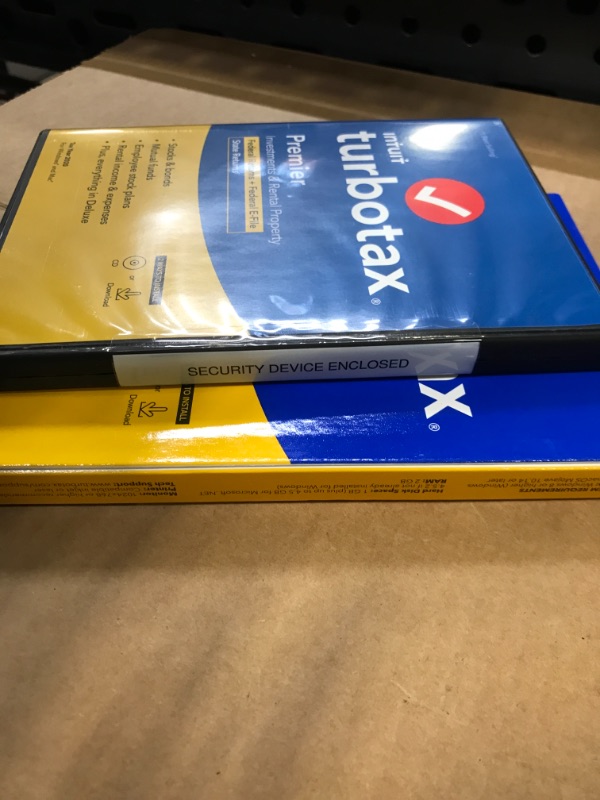 Photo 4 of [Old Version] TurboTax Premier 2020 Desktop Tax Software, Federal and State Returns + Federal E-file [Amazon Exclusive] [PC/Mac Disc]
