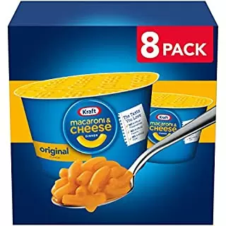 Photo 1 of  Kraft Original Easy Microwavable Macaroni and Cheese Cups (8 ct Box, 2.05 oz Cup  -- BB 03/03/2023 --