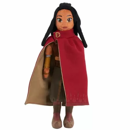 Photo 1 of  Disney s Raya and the Last Dragon 10.5-inch Small Raya Plush with Removable Cape

