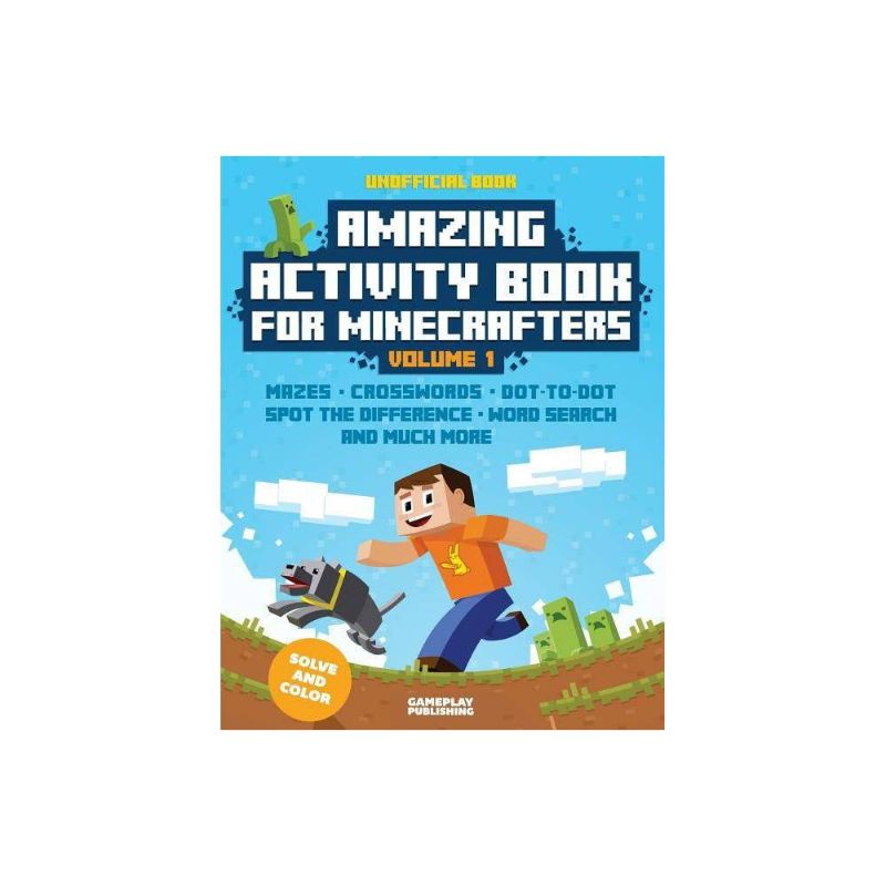 Photo 1 of Amazing Activity Book for Minecrafters - by Gameplay Publishing (Paperback)