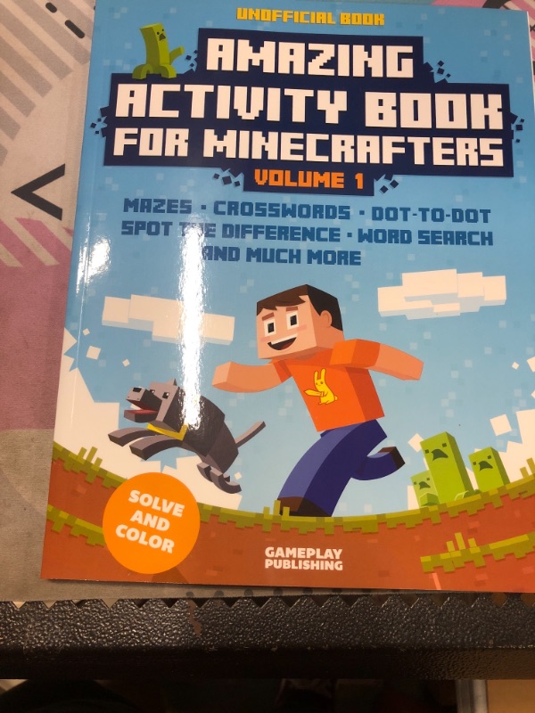 Photo 2 of Amazing Activity Book for Minecrafters - by Gameplay Publishing (Paperback)