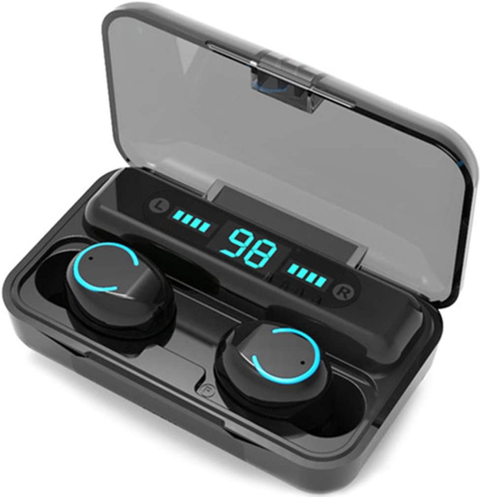 Photo 1 of [2022] New Wireless Earbuds Bluetooth 5.0 Headsets, IPX7 Waterproof 100H Playtime with Charging Case LED Battery Display, auriculares,3D Stereo Audio Full Touch Control Headset w/Mic
