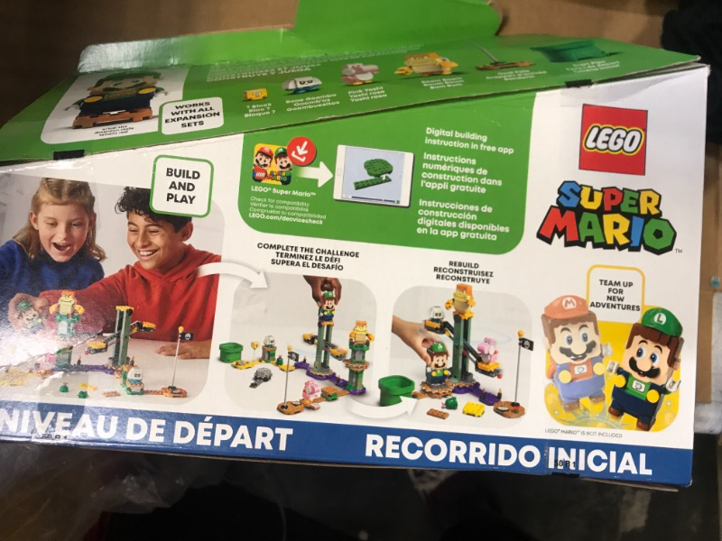 Photo 1 of LEGO Super Mario Adventures with Luigi Starter Course 71387 Building Toy Set for Kids, Boys, and Girls Ages 6+ (280 Pieces)
