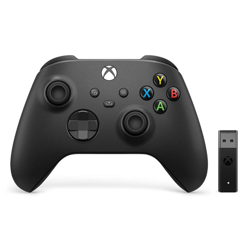 Photo 1 of Microsoft Xbox Wireless Controller + Wireless Adapter for Windows 10 - Xbox
