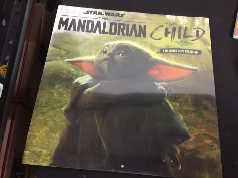 Photo 2 of 2022 Star Wars: The Mandalorian - The Child Wall Calendar Calendar – Wall Calendar, June 21, 2021
