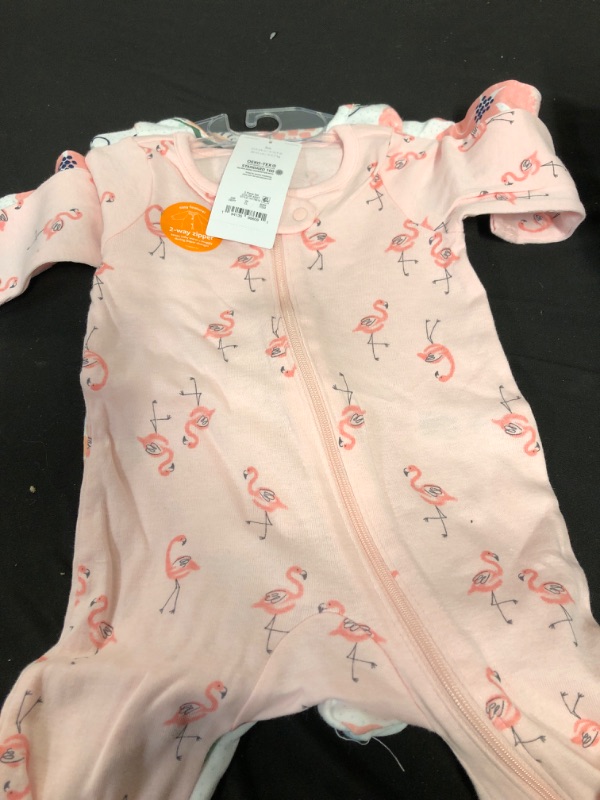 Photo 2 of Baby Girls' 2pk Flamingo/Floral Sleep N' Play - Just One You made by carter's
