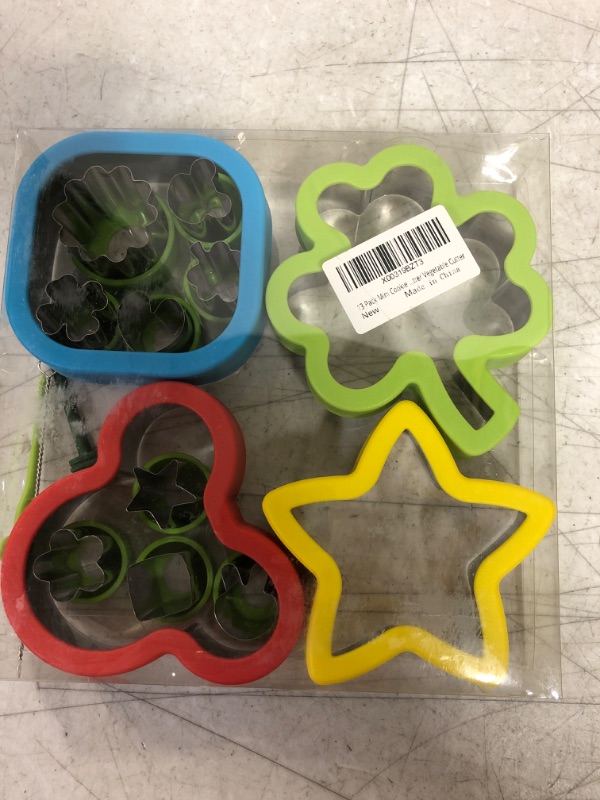 Photo 2 of 13 Pack Mini Cookie Cutters, Fruit Cutters, Cake Cutters, Vegetable Cutter