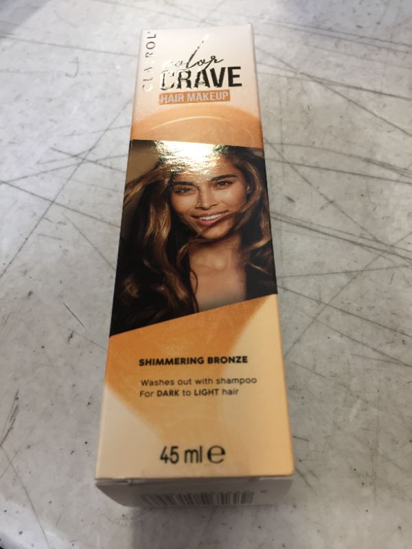 Photo 2 of Clairol Color Crave Temporary Hair Color Makeup, Shimmering Bronze Hair Color, 1 Count
