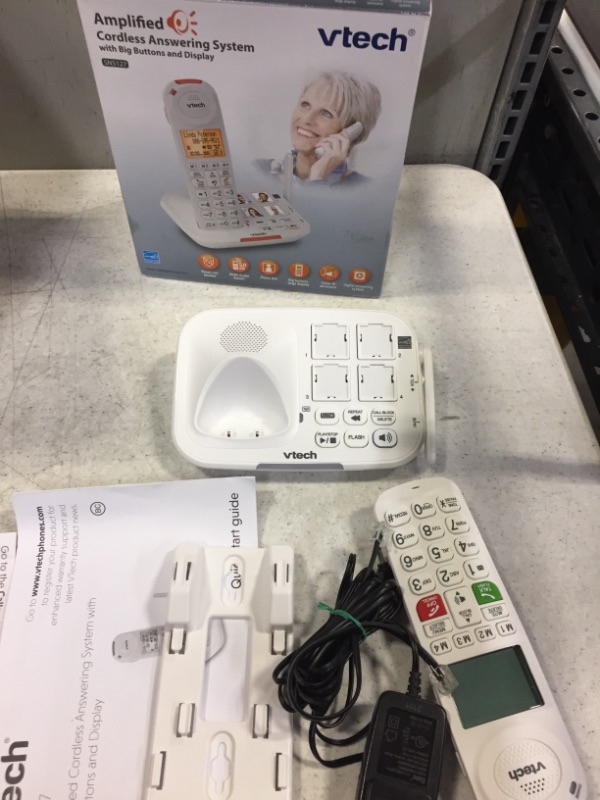 Photo 1 of Vtech Amplified Cordless Answering System With Big Buttons & Display
