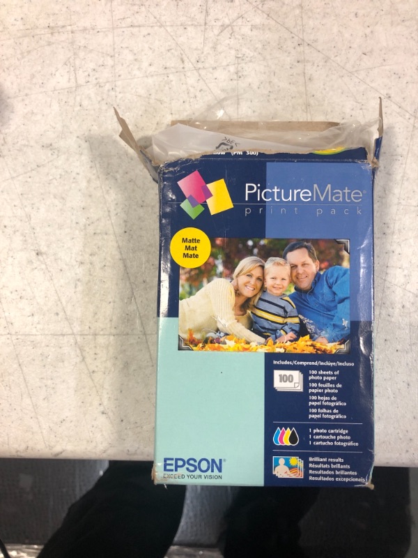 Photo 2 of Epson PictureMate Print Pack - Matte