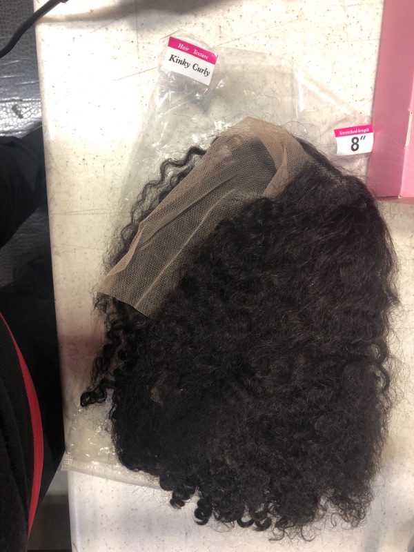 Photo 1 of 
BLY Deep Wave 13x4 Frontal Bob Wigs Human Hair Lace Front Wig Short Curly Hair 150% Density Pre Plucked with Baby Hair Natural Hairline 8 InchBLY Deep Wave 13x4 Frontal Bob Wigs Human Hair Lace Front Wig Short Curly Hair 150% Density Pre Plucked with Bab