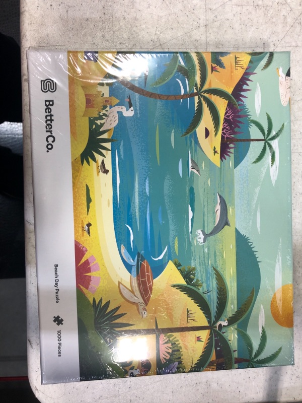 Photo 2 of 
BetterCo. - Beach Day Puzzle 1000 Pieces - Difficult Jigsaw Puzzles 1000 Pieces - Challenge Yourself with 1000 Piece Puzzles for Adults, Teens, and KidsBetterCo. - Beach Day Puzzle 1000 Pieces - Difficult Jigsa