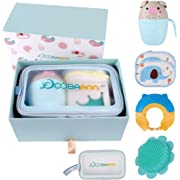 Photo 1 of 
DOOBAANN Baby Bath Set,Silicone Bath Brush,Baby Shower Cap,Bath Rinse Cup,Baby Bath Sponge(Blue)DOOBAANN Baby Bath Set,Silicone Bath Brush