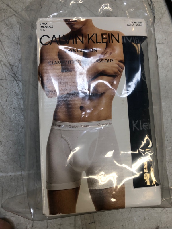 Photo 1 of Calvin Klein Men's 5-Pack Cotton Classic Boxer Briefs
LARGE