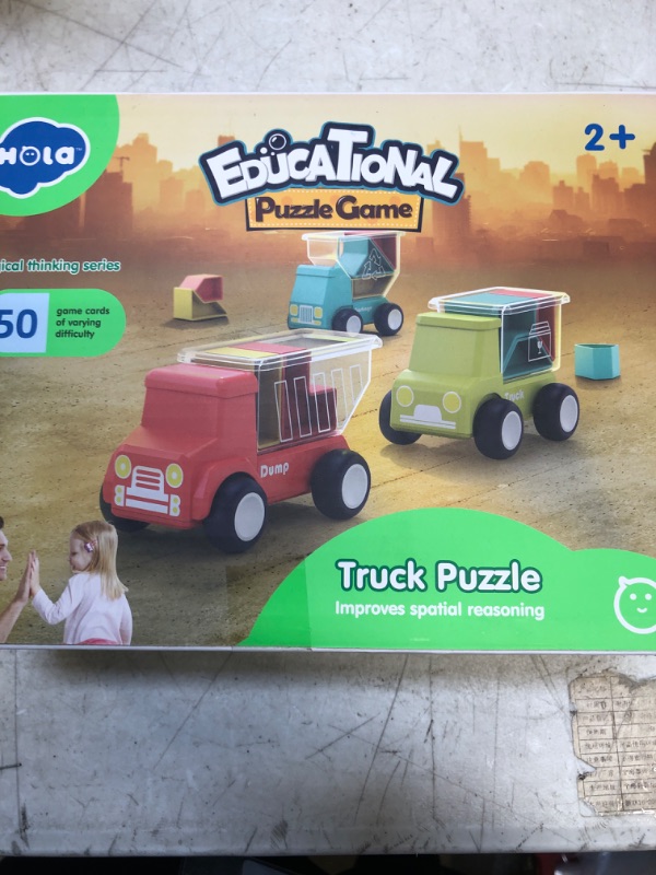 Photo 2 of 3D Truck Puzzle Montessori Toys for 2+ Year Olds Kids, Educational Car and Shape Blocks Stacking Toy for Toddlers Boys Girls, Preschool STEM Development Toy Gifts for Kid Ages 2 3 4
FACTORY SEALED