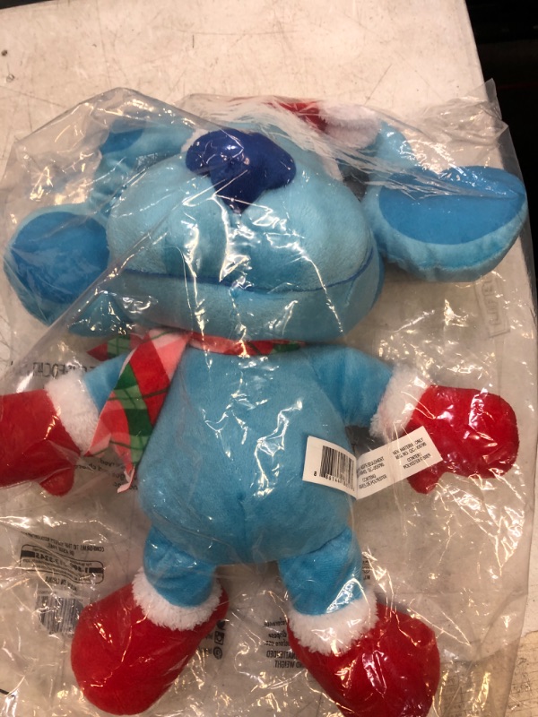 Photo 2 of Blue's Clues & You! Holiday Blue, 15-Inch Large Plush, Stuffed Animal, Blue Dog, by Just Play
