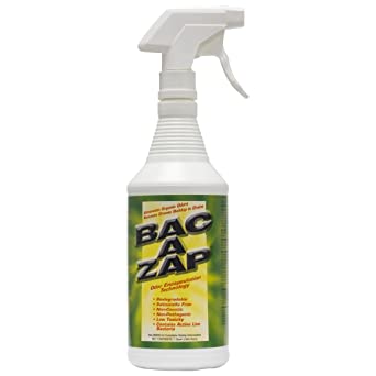 Photo 1 of Bac-A-Zap Odor Eliminator - Quart (32_Ounce)
FACTORY SALED