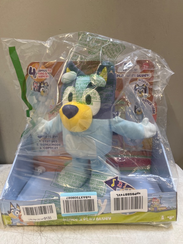 Photo 2 of Bluey Dance and Play 14" Animated Plush | Over 55 Phrases and Songs
