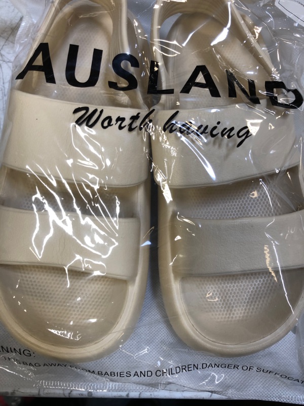 Photo 2 of AUSLAND Women's Flat Sandals Two Strap, Casual Dress Comfy Sandals Slingback Open-toe 90121
8