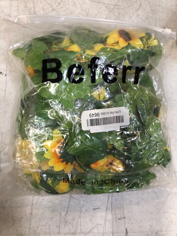 Photo 1 of 4 PACK OF DECORTIVE PLASTIC SUNFLOWERS