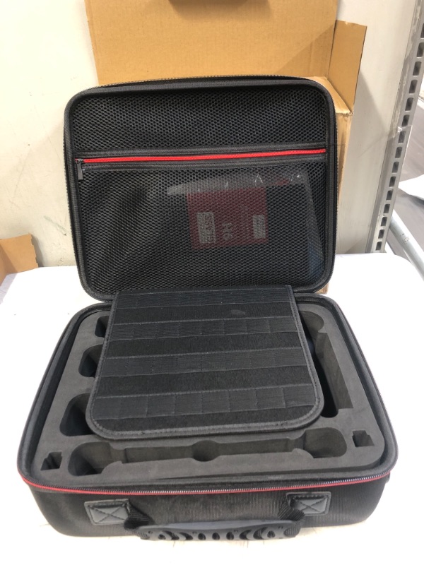 Photo 2 of Diocall Deluxe Carrying Case Compatible with Nintendo Switch and Switch OLED 2021, Travel Bag Fit Switch Pro Controller
