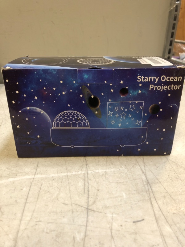 Photo 2 of Ocean Star Sky Night Light Projector for Kid, Kids Constellation Galaxy Projector, 360 Degree Rotating Nebula Starry Sky Night Light Projection Lamp
