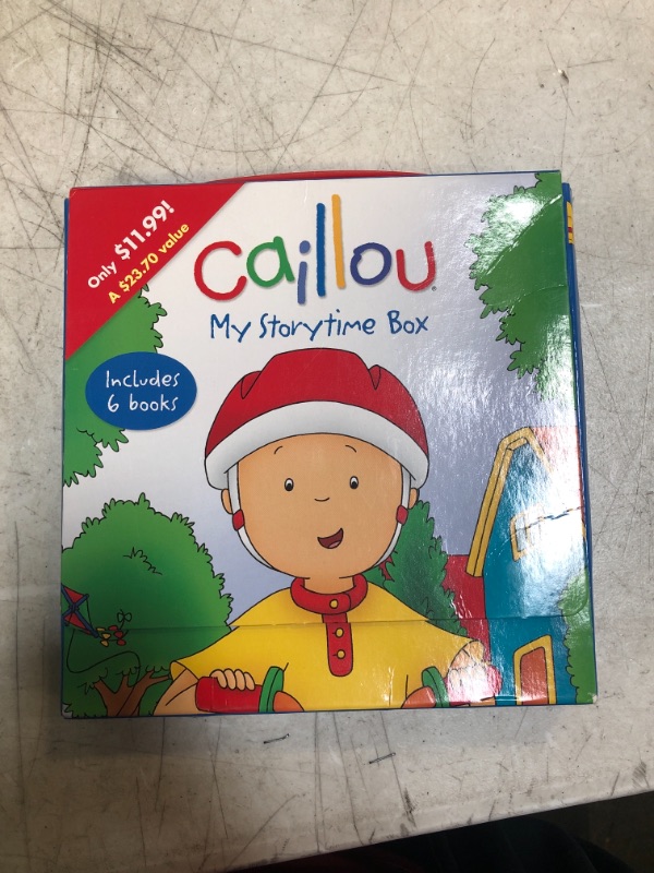 Photo 2 of Caillou: My Storytime Box (Clubhouse series)