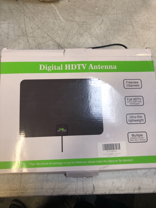Photo 2 of TV Antenna Indoor, Digital Amplified Indoor HDTV Antenna, 1080p VHF UHF Television Local Channels Detachable Signal Amplifier