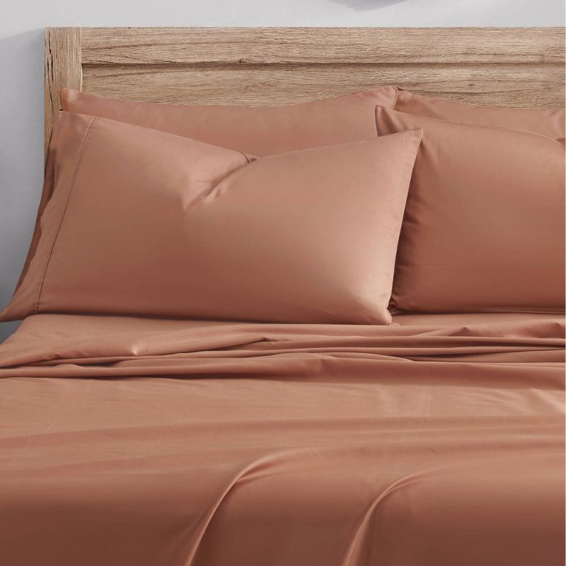 Photo 1 of 100% Organic Cotton Solid Sheet Set - Kindlier
