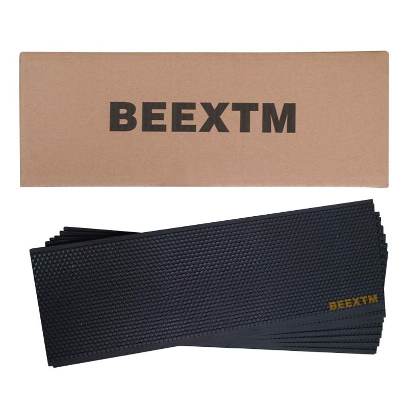 Photo 1 of BEEXTM Beehive Waxed Coated Foundation Sheet Plastic Honeycombs Bee Wax Nest Foundation 10pcs Beekeeping Non-Toxic Beehive Equipment