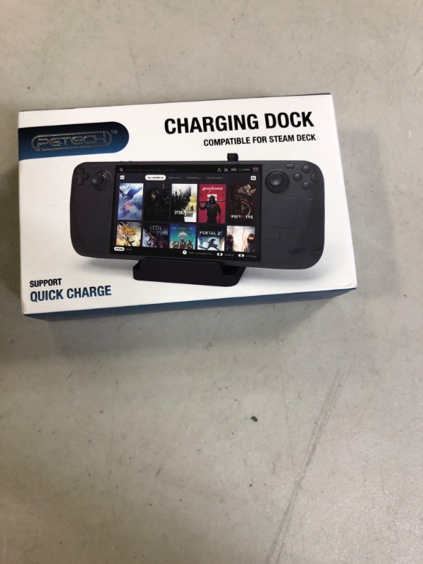 Photo 2 of Steam Deck Dock Steam Deck Stand Portable Stream Deck Dock Docking Station for Steam Deck with Fast Charging USB Cable Stream Deck Stand Steamdeck Dock Stream Deck Accessories Non-Slip Silicone