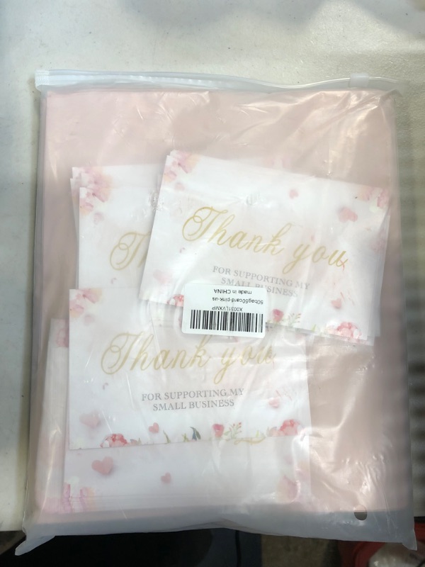 Photo 3 of 50Pcs Poly Mailers 10x13 Inch with 50Pcs Thank You Cards, Packaging Bags for Small Business, Shipping Bags for Clothing, Small Business Packaging Suppilies
FACTORY SEALED