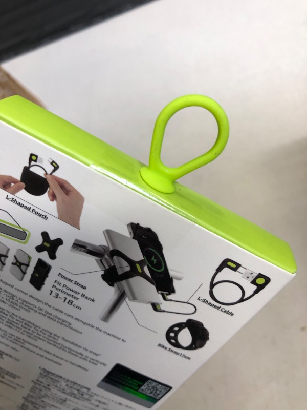 Photo 3 of ?Bone? Bike Phone Charger Kit, Bike Accessories for Phone, 90 Degree L-Shape Design, QC Fast Charging 2.3A USB-C to USB-A Cable, for Samsung Galaxy S10 S10+ / Note 8, LG V20,and Other USB C Charger
FACTORY SEALED