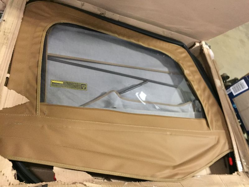 Photo 2 of 2 piece fabric doors\ for jeep